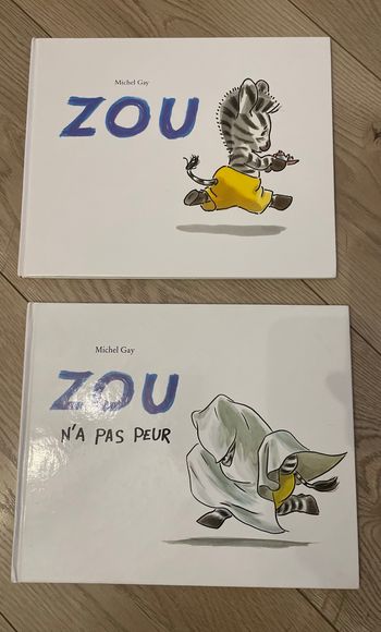 Lot 2 livres Zou