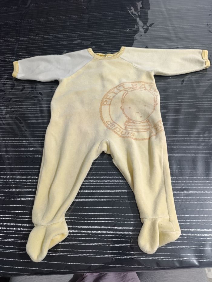Pijama velours 6 mois mixte