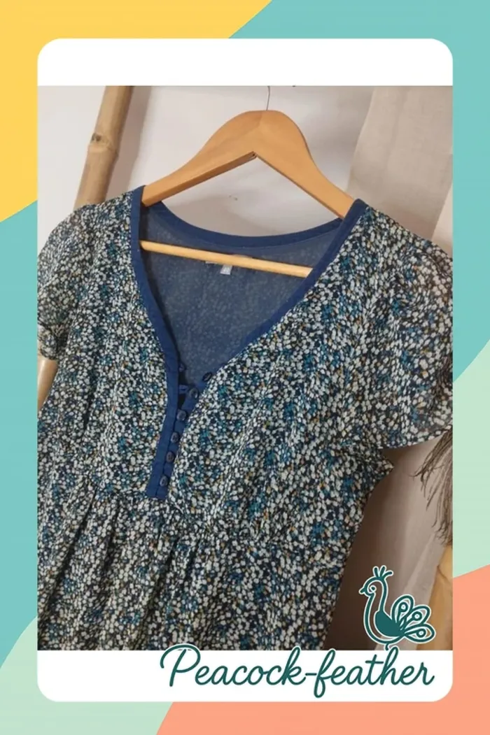 Robe bleue 40 ici et maintenant - photo numéro 3