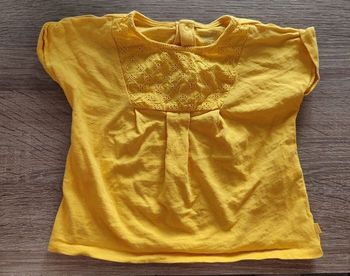 T-shirt obaibi jaune