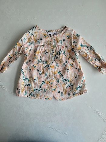 Chemise fine été bébé 3 mois