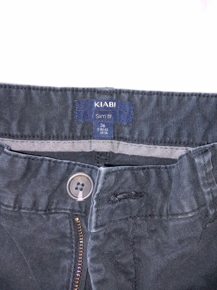 Pantalon noir slim fit kiabi - photo numéro 4