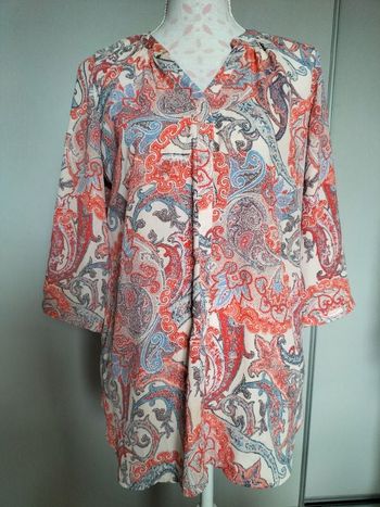 Haut femme Blouse Imprimé 38 Phildar