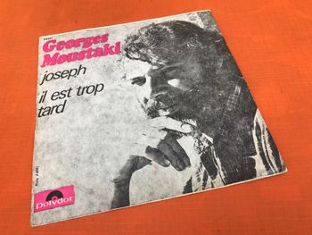 Vinyle 45 tours Georges Moustaki Joseph (1969)