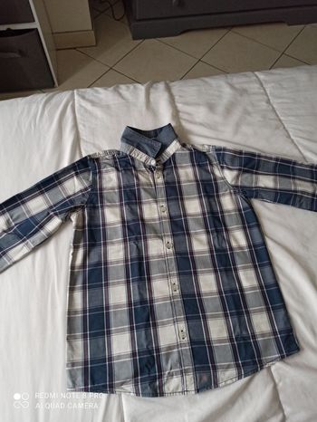 Chemise à carreaux 10 ans