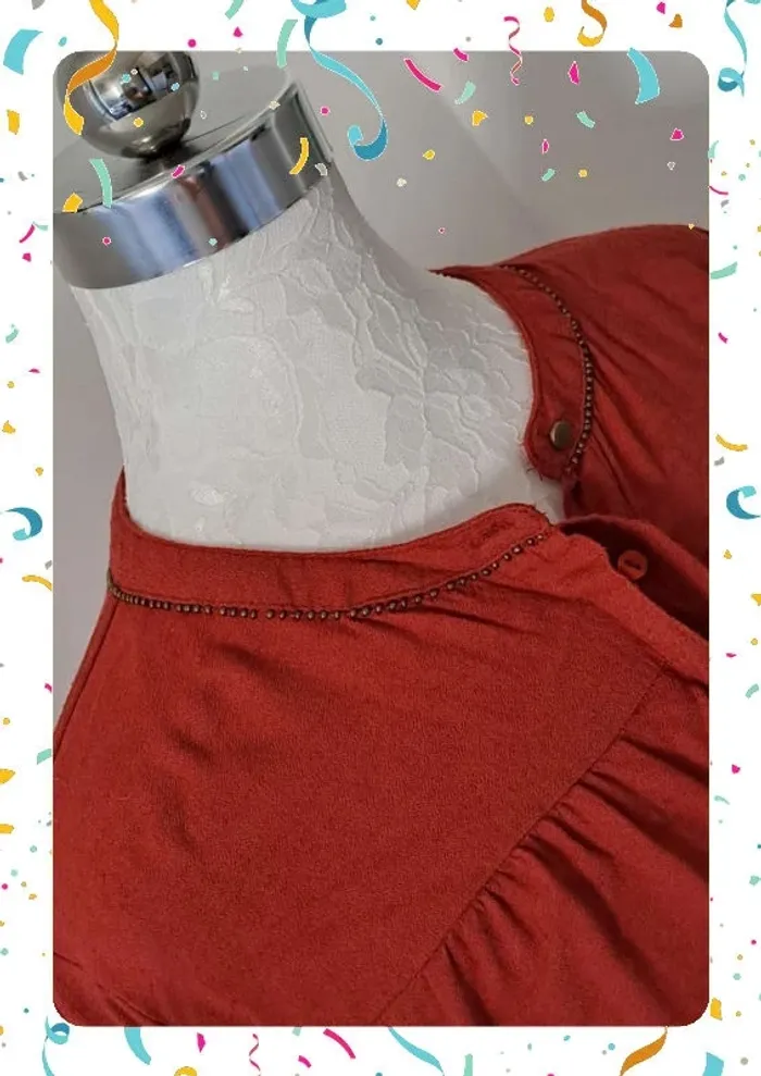 🤎 blouse taille 40 marque camaïeu - photo numéro 5