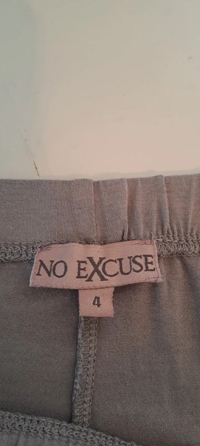 Corsaire femme gris - Marque No Excuse - Taille 42 - Bon état. - photo numéro 8