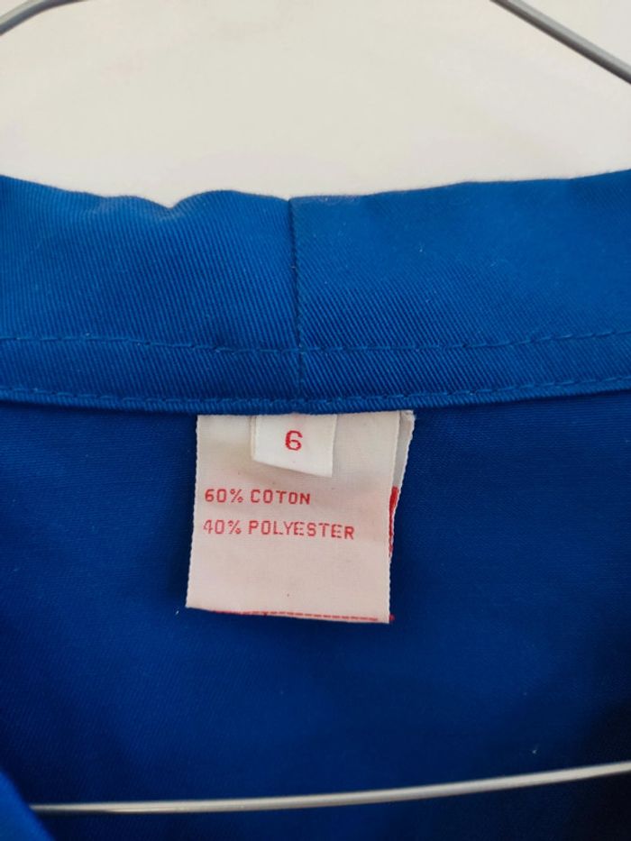 Veste bleu de travail - photo numéro 3