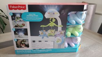 Mobile Musicale Doux Rêves papillon.