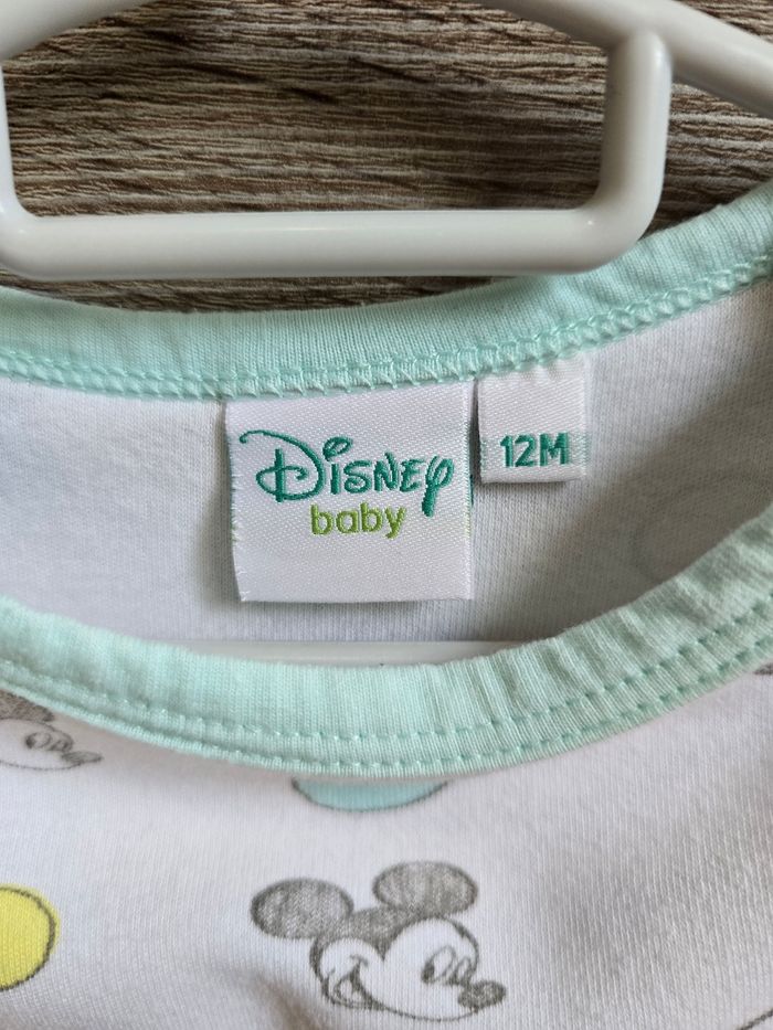 Vêtement Bébé - Bodies Mickey - Disney - 12 mois - photo numéro 3