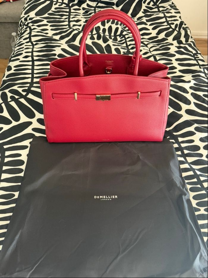 Sac DeMellier Thé Hudson Bordeaux - photo numéro 5