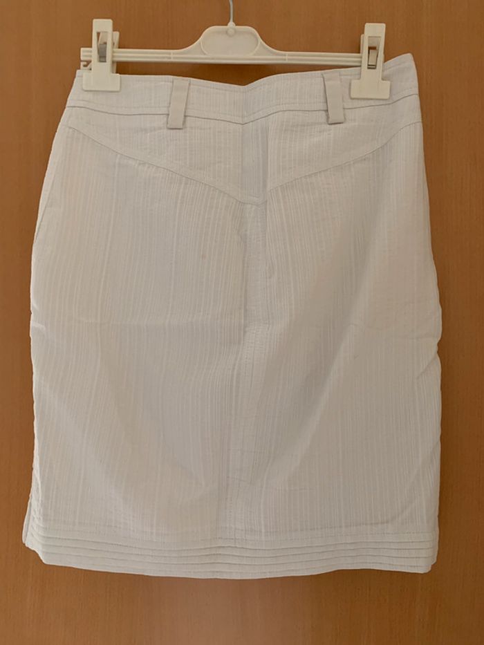 Jupe blanche Mango taille 36 - photo numéro 3