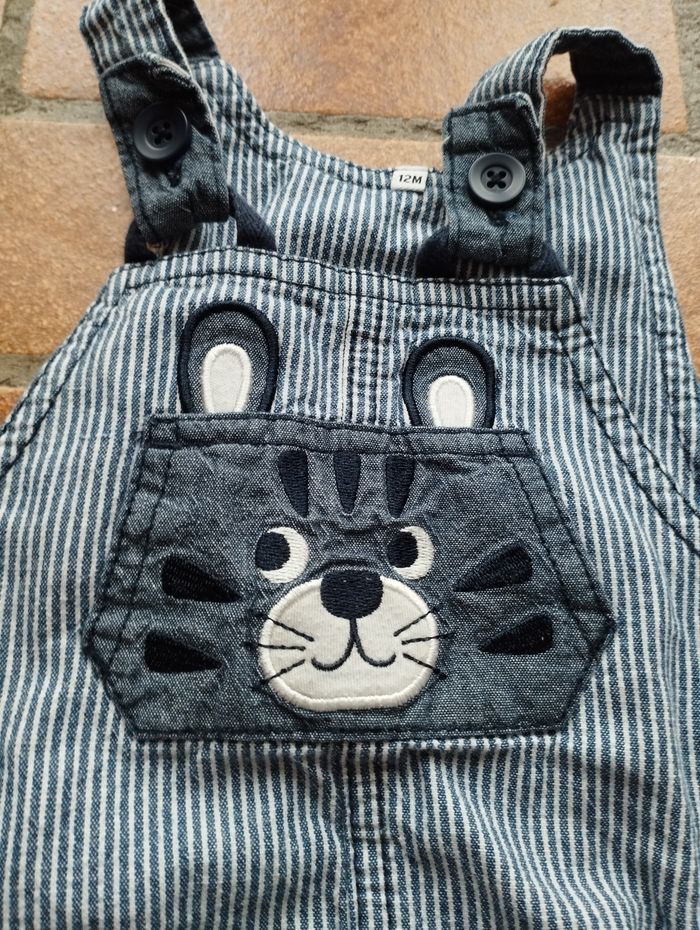 Salopette rayée - photo numéro 2