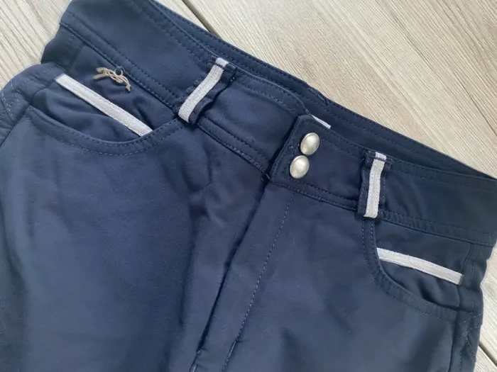 Pantalon d’équitation Pénélope Leprévost – Taille 14 ans (convient à un XXS)  Bleu Marine - photo numéro 3