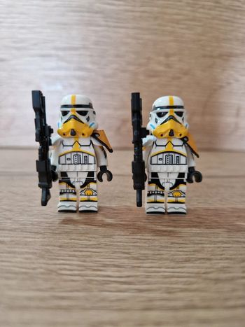 Figurines type lego 2 stormtroopers star wars