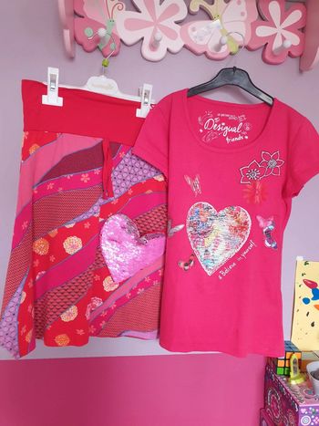 Ensemble été Desigual fille