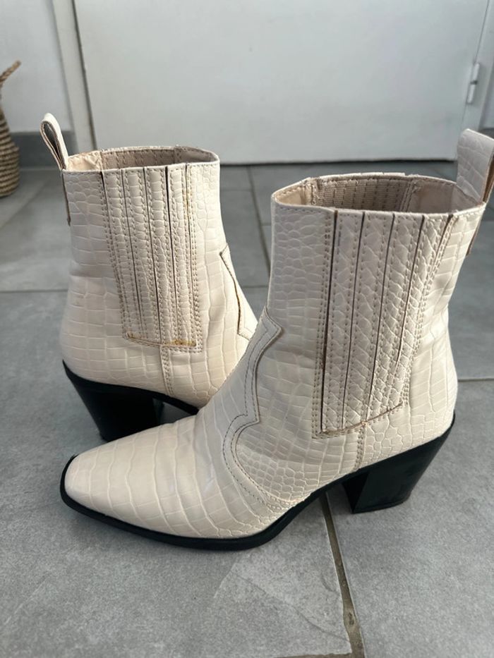 Bottine blanche - photo numéro 4