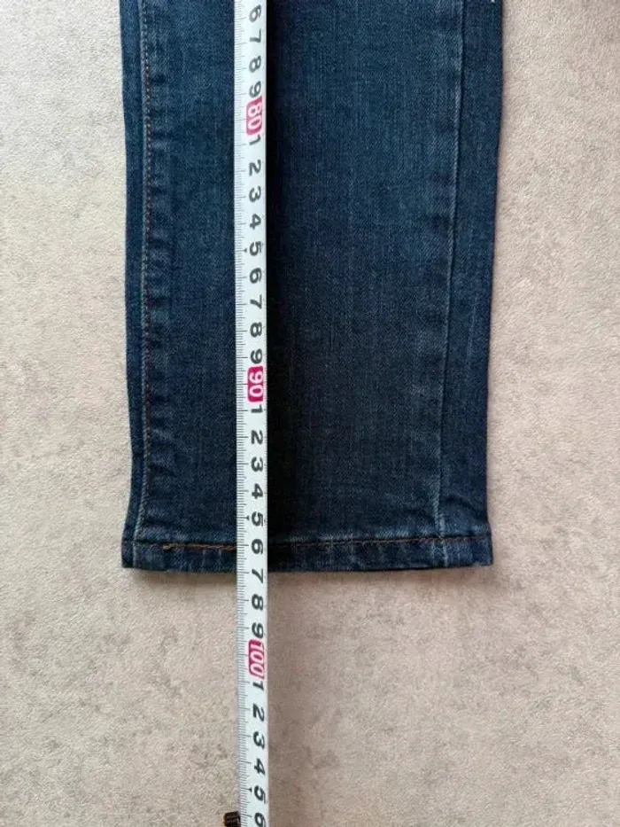 Jeans Levi's Slight Curve W28 FR38 L30 coupe skinny bleu marine Femme Women pan566b - photo numéro 4