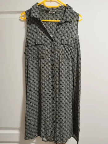 Robe courte motifs géométriques