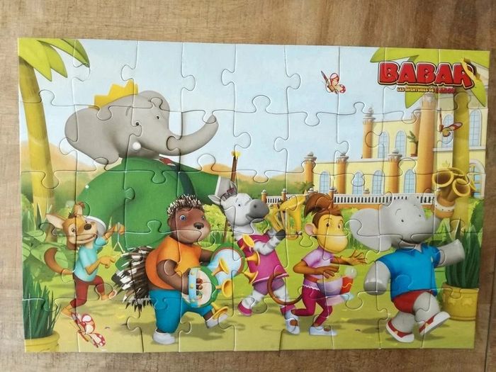 Puzzle Babar 45 pièces - photo numéro 3