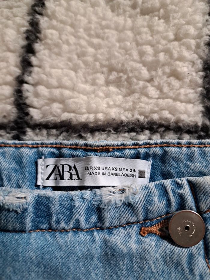Jupe short en Jean taille 34 - photo numéro 4