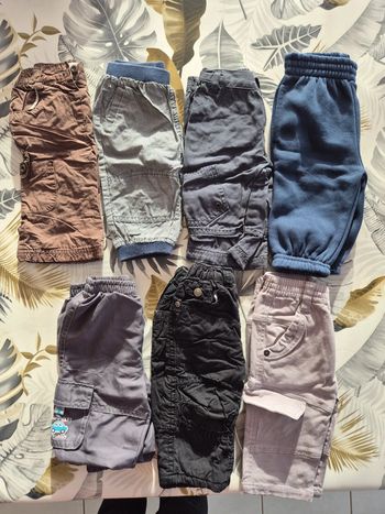Lot de 7 pantalons