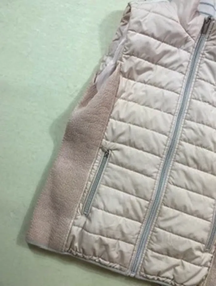 Veste sans manches Pénélope Leprevost rose pastel – Taille L – Très bon état - photo numéro 4
