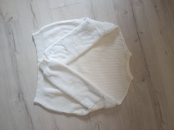 Pull blanc - photo numéro 2
