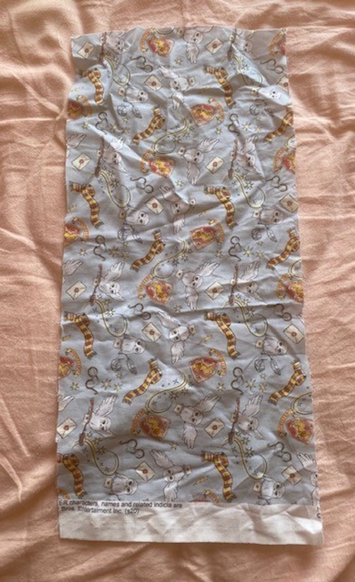 Chute de tissu imprimé Harry Potter - photo numéro 2