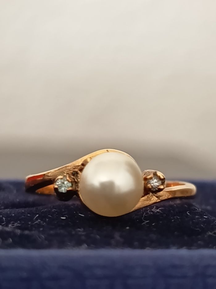 Bague plaqué or. - photo numéro 3