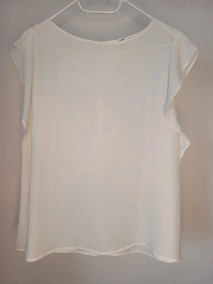 Top été blanc