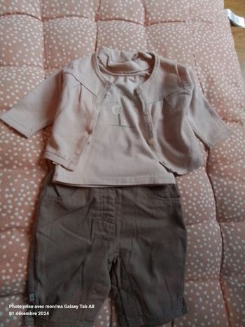 Ensemble fille 3 pièces Obaibi