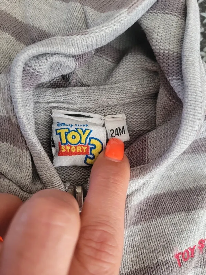 Gilet 24 mois Toy Story - photo numéro 3