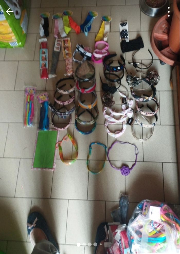 Lot serres tête