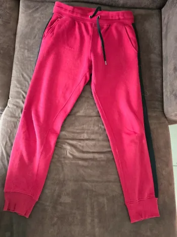 Jogging femme rouge/rose foncé L Jennyfer