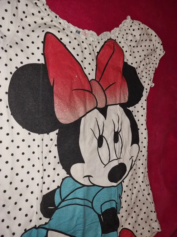 T-shirt minnie - photo numéro 2