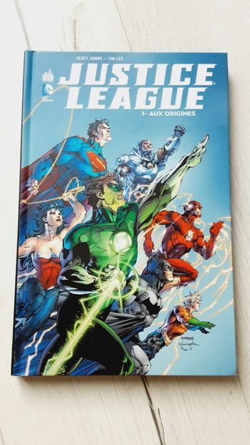 Livre Justice League, 1- Aux origines Livre Justice League, 1- Aux origines