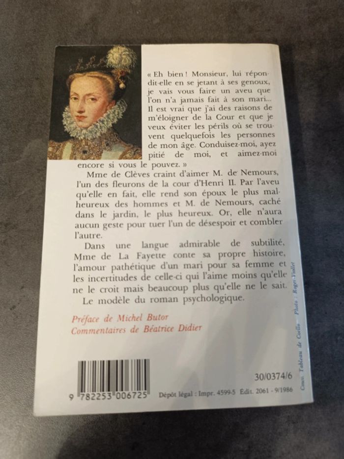 La princesse de Clèves - Madame de La Fayette - photo numéro 2