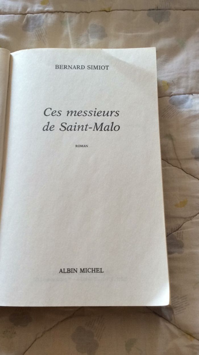 #ces messieurs de Saint Malo par Bernard Simiot - photo numéro 4