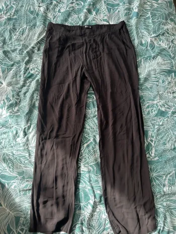 Pantalon en toile noir
