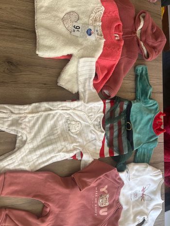 Lots vêtements bébé fille 9 mois NEUF