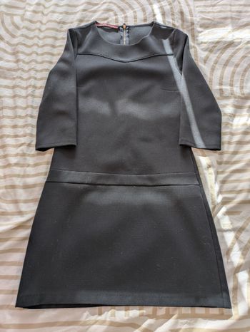 Élégante Robe Noire Comptoir des Cotonniers