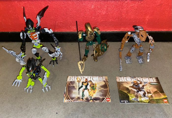 Lot Lego Bionicle X8 - photo numéro 2