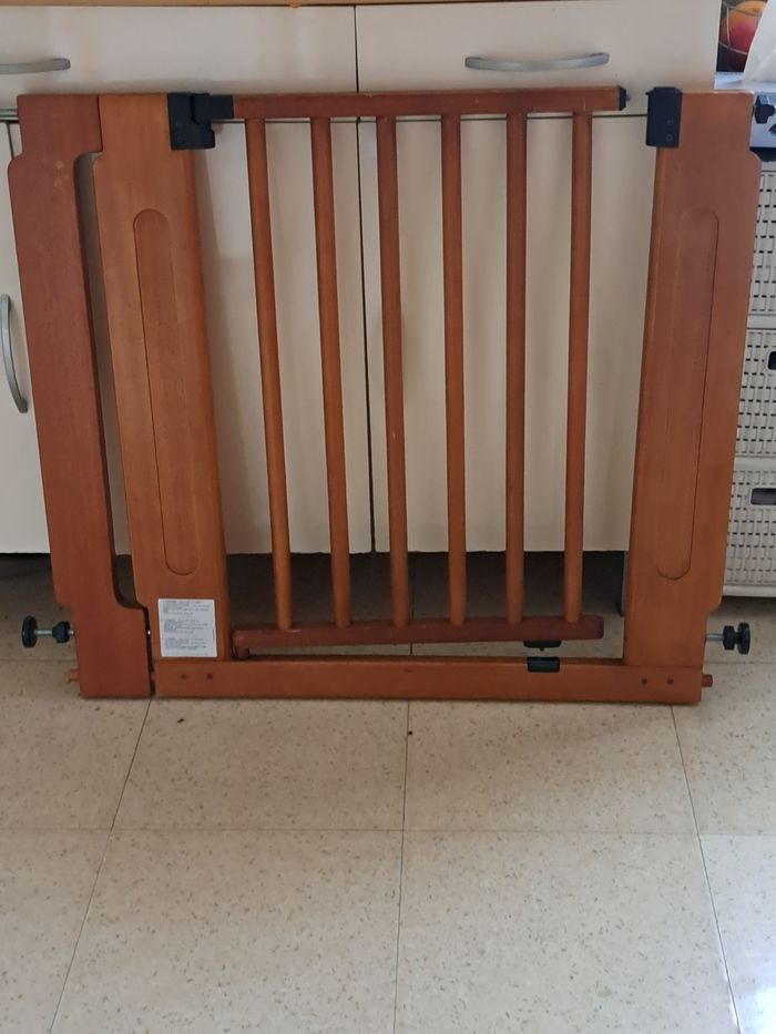 Barrière Sécurité Extensible en bois