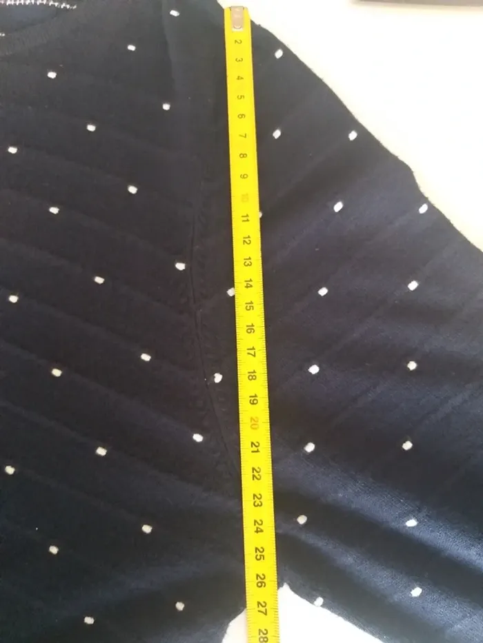 Petit pull fin bleu marine - photo numéro 8