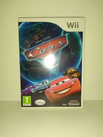 Cars 2 Disney Pixar Nintendo Wii boite + notice PAL FR