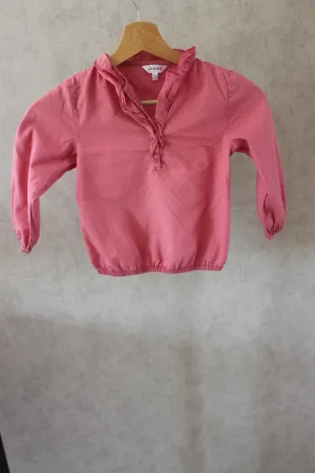 👕 Haut rose à pois, Kid Kanaï, Taille 5 ans