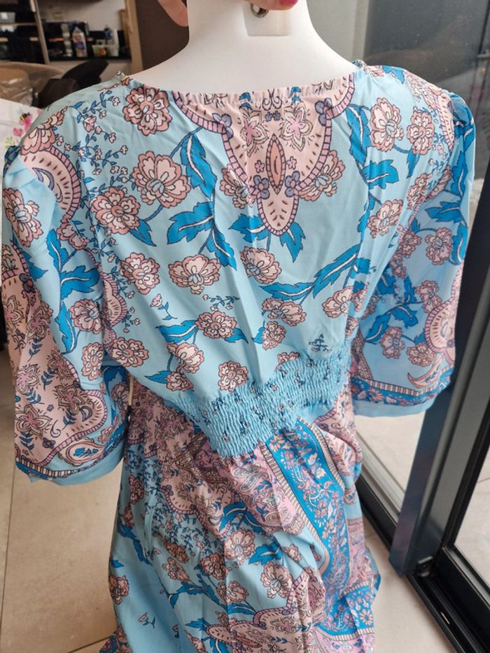 Robe bleu - Aumora - XL - photo numéro 4