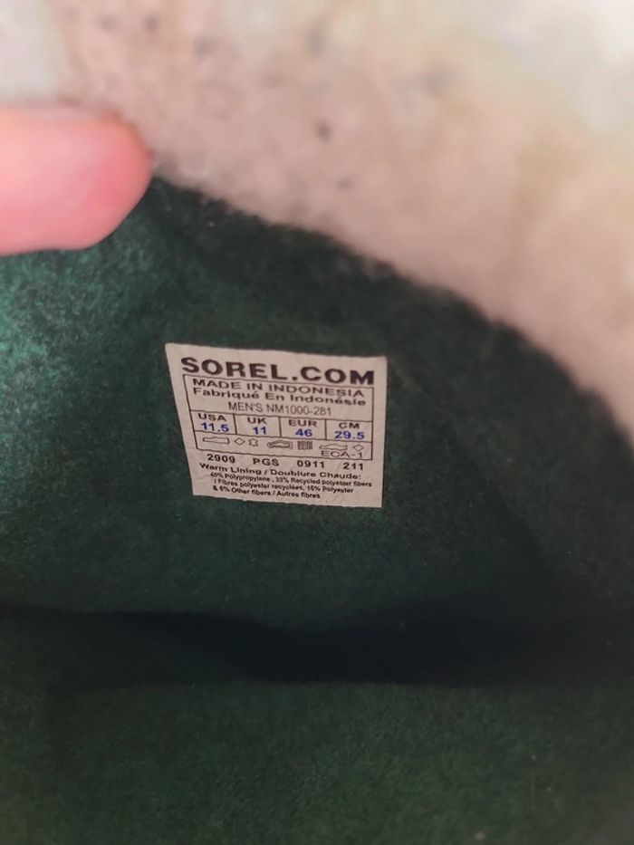 🥾Bottes de neige Sorel pointure 46🥾 - photo numéro 5