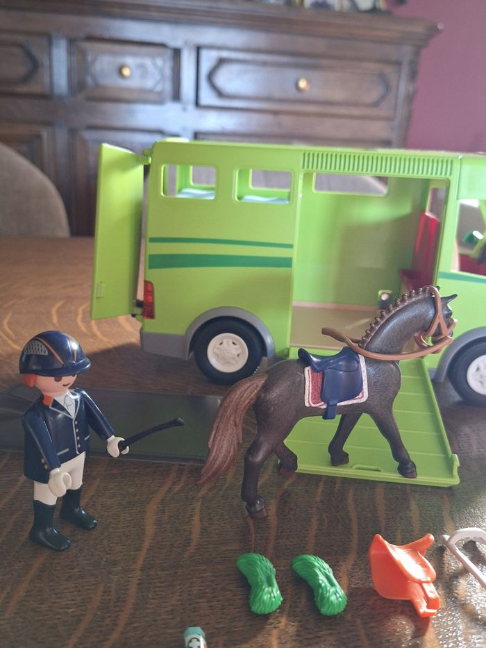 Playmobil van cheval 6928 COMPLET 100 % - photo numéro 8
